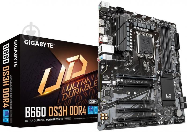 Материнская плата Gigabyte B660 DS3H DDR4 (Socket 1700, Intel B660, ATX) - фото 5