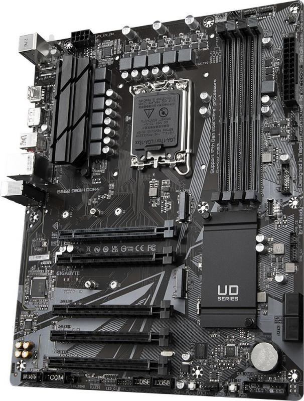 Материнская плата Gigabyte B660 DS3H DDR4 (Socket 1700, Intel B660, ATX) - фото 3