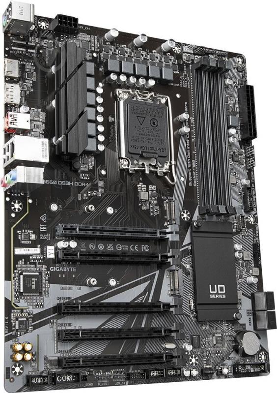 Материнская плата Gigabyte B660 DS3H DDR4 (Socket 1700, Intel B660, ATX) - фото 2