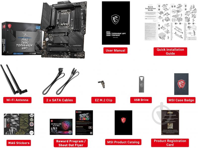Материнська плата MSI 911-7D32-021 (Socket 1700, Intel Z690, ATX) - фото 6