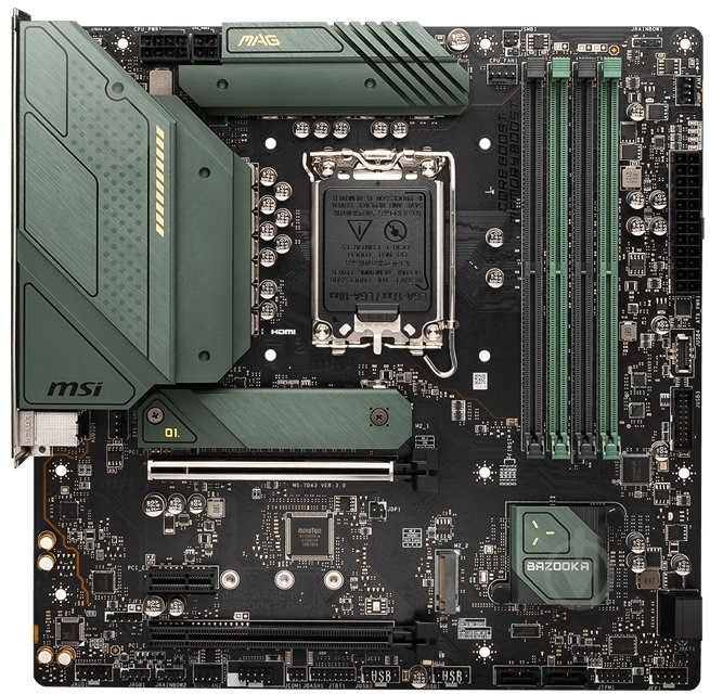 ᐉ Материнская плата MSI 911-7D43-006 (Socket 1700, Intel B660, micro ...