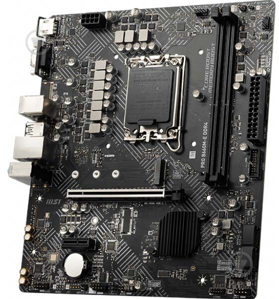Материнская плата MSI 911-7D46-001 (Socket 1700, Intel B660, micro ATX) - фото 2 Материнская плата MSI 911-7D46-001 (Socket 1700, Intel B660, micro ATX) - фото 2