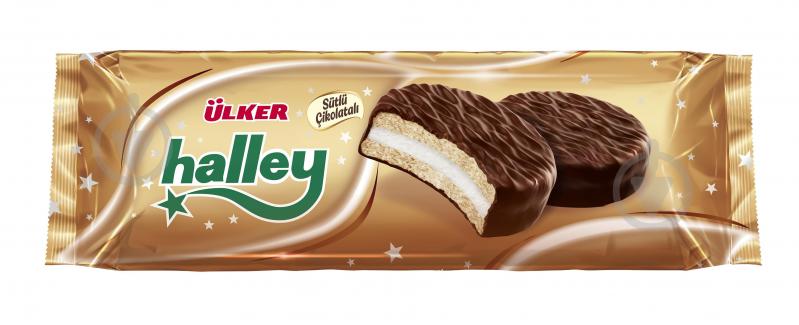 Печиво-сандвіч ULKER Halley шоколадне з маршмелоу 240 г - фото 1