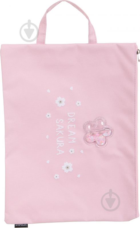 Папка Flowers розовая - фото 2 Папка Flowers розовая - фото 2