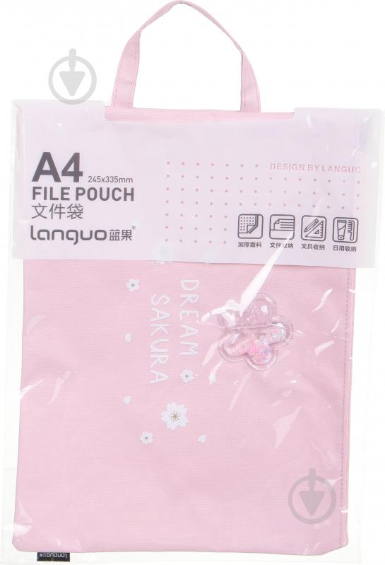 Папка Flowers розовая - фото 5 Папка Flowers розовая - фото 5