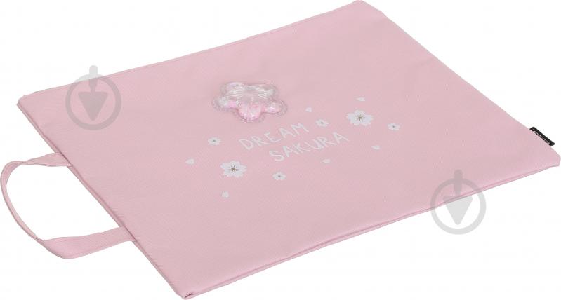 Папка Flowers розовая - фото 1 Папка Flowers розовая - фото 1