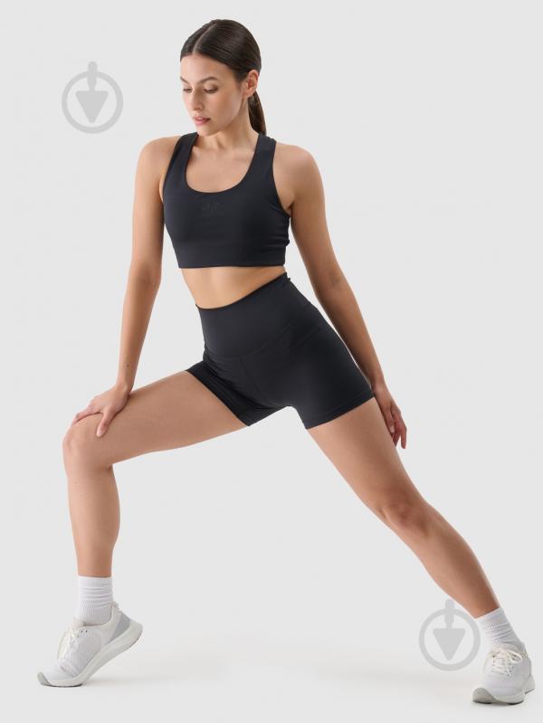 Велосипедки 4F SHORT TIGHTS FNK F021 4FRSS25TFSTF021-20S р.L чорний - фото 3 Велосипедки 4F SHORT TIGHTS FNK F021 4FRSS25TFSTF021-20S р.L чорний - фото 3