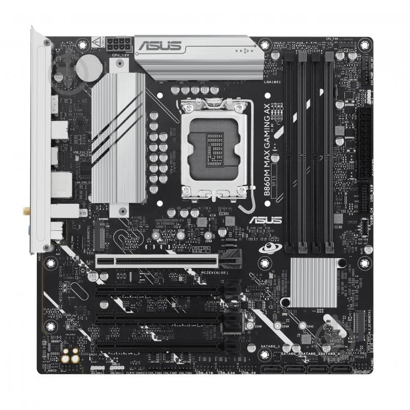 Материнська плата Asus 90MB1JZ0-M0EAY0 (Socket 1851, Intel B860, micro ATX) - фото 1