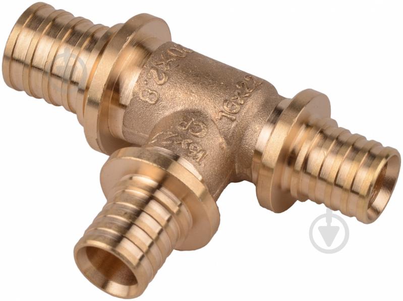 Тройник комбинированный Heat-PEX 16х16х20 мм - фото 1