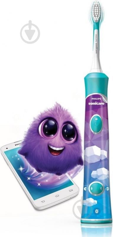 Електрична зубна щітка Philips Sonicare 9900 Prestige HX9992/11 + HX6322/04 For Kids - фото 14