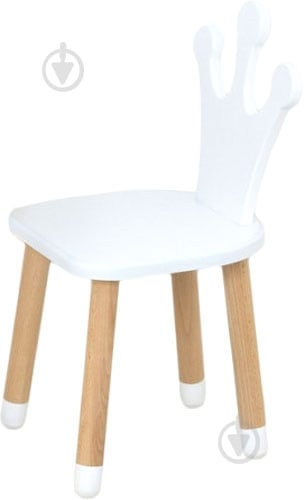Стілець дитячий ArinWOOD принцеса 08-025W-PS-ROUND білий - фото 1 Стілець дитячий ArinWOOD принцеса 08-025W-PS-ROUND білий - фото 1