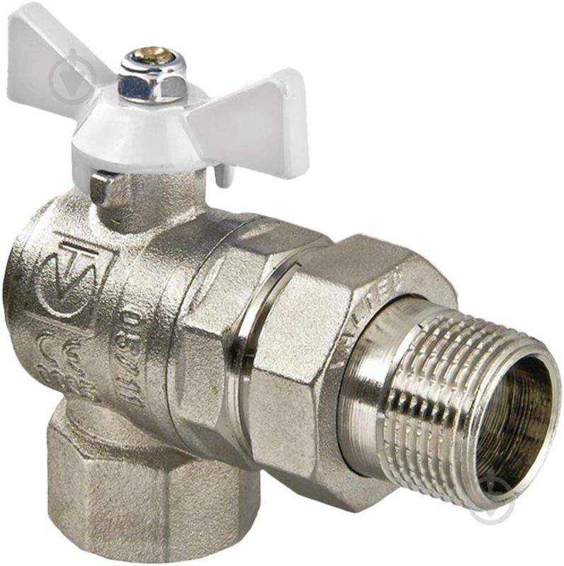 Кран шаровой Valtec BASE угловой ВН 1/2" бабочка - фото 1 Кран шаровой Valtec BASE угловой ВН 1/2" бабочка - фото 1
