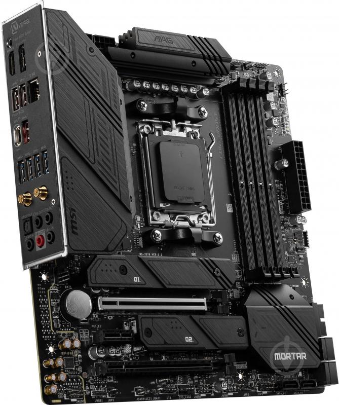 Материнская плата MSI 911-7D76-004 (Socket AM5, AMD B650, micro ATX) - фото 2 Материнская плата MSI 911-7D76-004 (Socket AM5, AMD B650, micro ATX) - фото 2