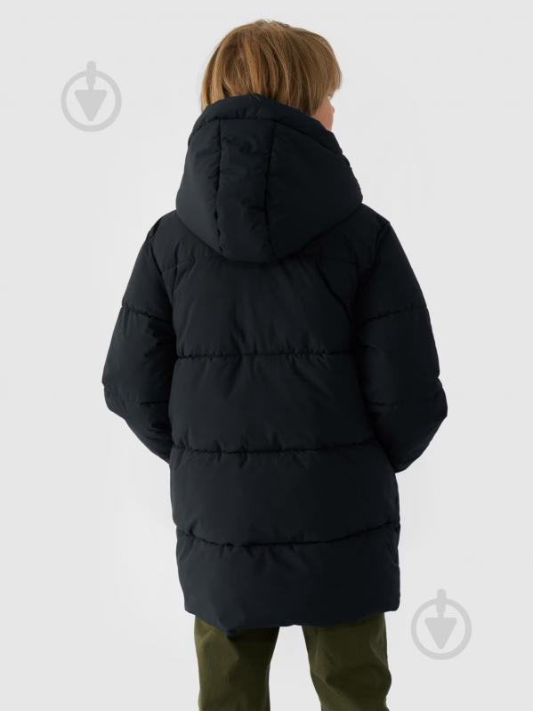 Пуховик для мальчиков зимний 4F DOWN JACKET M464 4FJWAW24TDJAM464-20S р.140 черный - фото 2