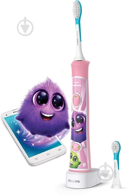 Електрична зубна щітка Philips Sonicare 9900 Prestige HX9992/12 + For Kids HX6352/42 - фото 4