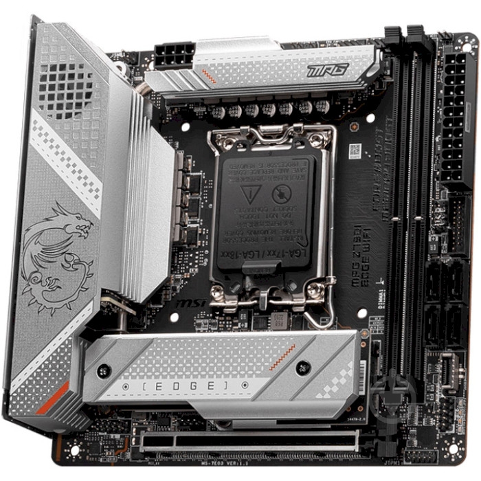 Материнская плата MSI 911-7E03-001 (Socket 1700, Intel Z790, mini ITX) - фото 3