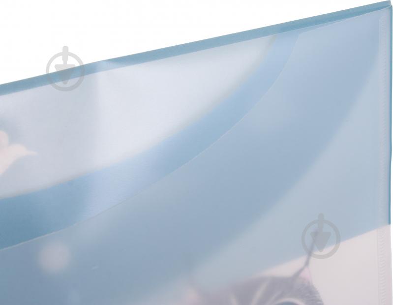 Папка-конверт Lovely голубая - фото 5