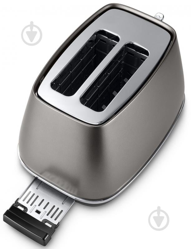 ВИТРИНА! Тостер Delonghi CTIN 2103.TB Distinta Titanium - фото 3