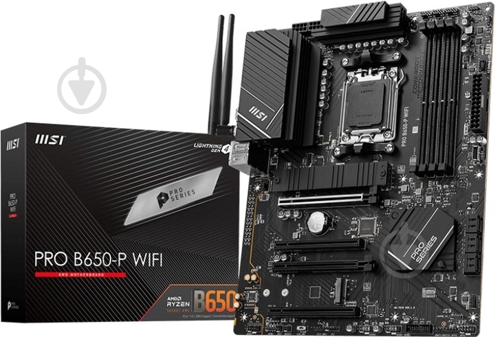 Материнская плата MSI 911-7D96-001 (Socket 1700, Intel B760, ATX) - фото 5