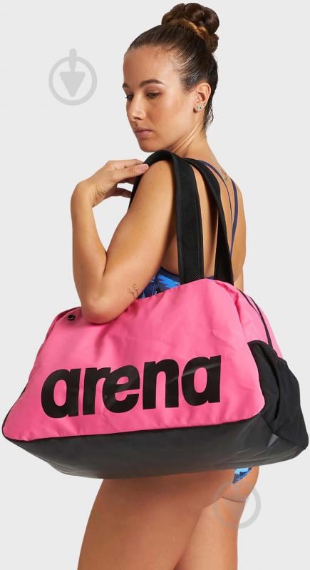 Спортивна сумка Arena FAST SHOULDER BAG 002435-900 35 л рожевий - фото 8