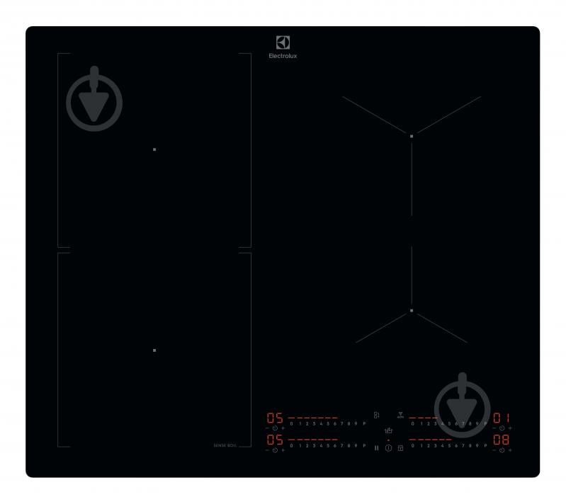 Варочная поверхность индукционная Electrolux KIS62453I - фото 1