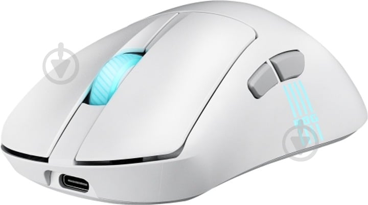 Мышь Asus ROG Keris II Origin Wireless/Bluetooth/USB white (90MP04A0-BMUA10) - фото 2