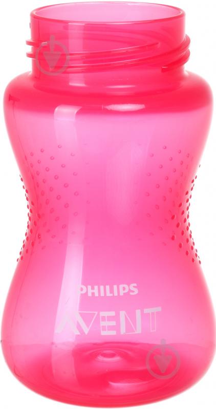 Пляшечка-непроливайка Philips Avent з твердим носиком рожева 300 мл - фото 4