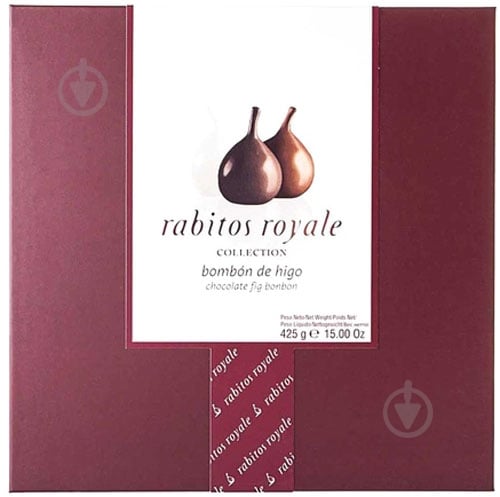 Конфеты глазированные Rabitos Royale Инжир в шоколаде ассорти 425 г (53354) - фото 1 Конфеты глазированные Rabitos Royale Инжир в шоколаде ассорти 425 г (53354) - фото 1