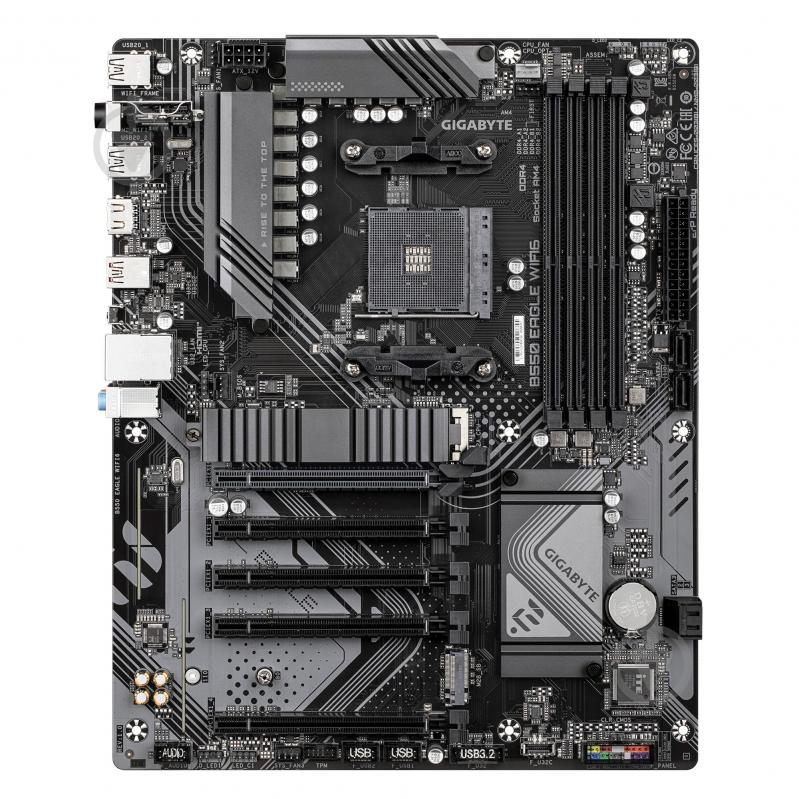 Материнская плата Gigabyte B550_EAGLE_WIFI6 (Socket AM4, AMD B550, ATX) - фото 1