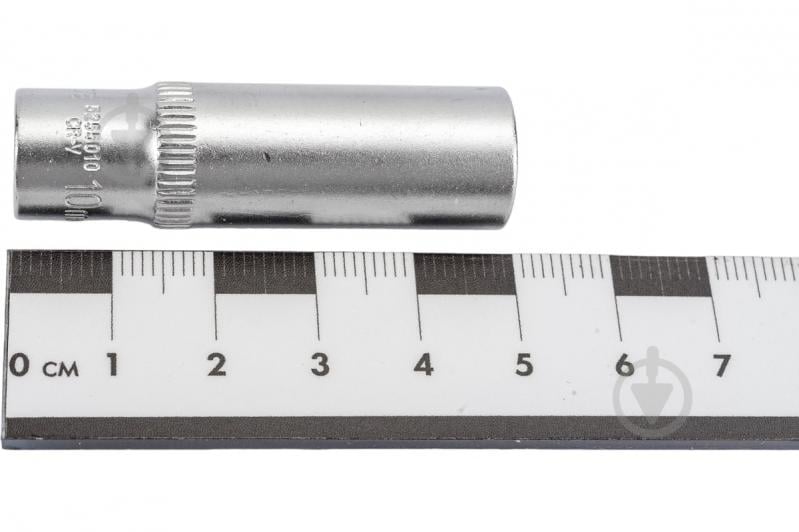 Головка глибока10мм (6гр.), 1/4'' ROCKFORCE 1 шт. RF-5255010 - фото 4 Головка глибока10мм (6гр.), 1/4'' ROCKFORCE 1 шт. RF-5255010 - фото 4