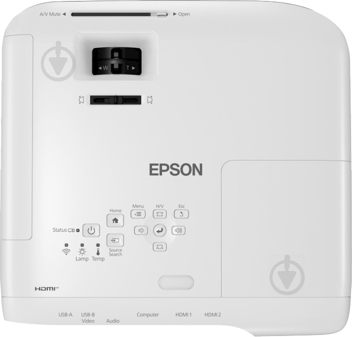 Проектор Epson EB-FH52 (V11H978040) - фото 6