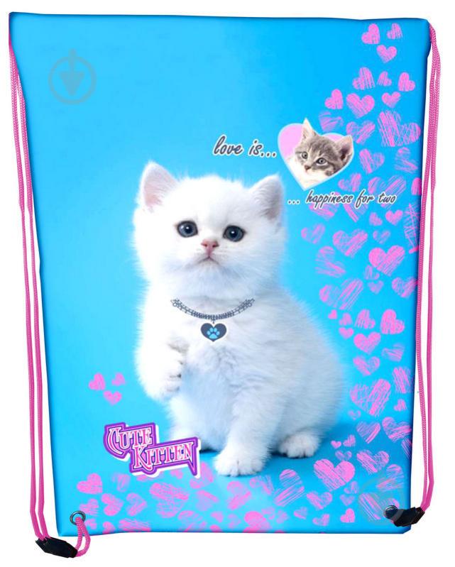 Сумка для взуття CLASS Cute kitten 46x33 см 2126C - фото 1