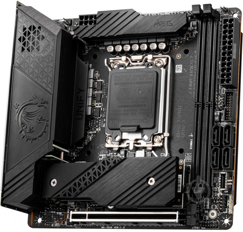 Материнська плата MSI 911-7D29-003 (Socket 1700, Intel Z690, mini ITX) - фото 2