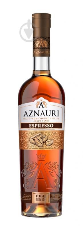 Напій коньячний AZNAURI Espresso 0,5 л - фото 1