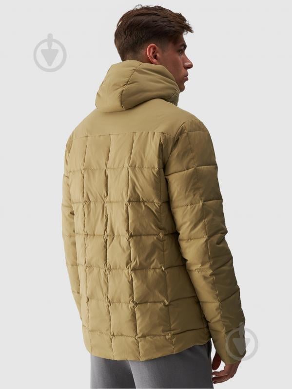 Пуховик чоловічий зимовий 4F DOWN JACKET M524 4FWAW24TDJAM524-74S р.L жовтий - фото 5