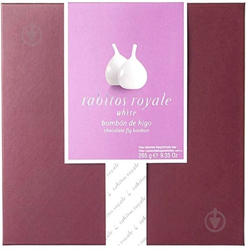 Конфеты глазированные Rabitos Royale Инжир в белом шоколаде 265 г (53329) - фото 1 Конфеты глазированные Rabitos Royale Инжир в белом шоколаде 265 г (53329) - фото 1