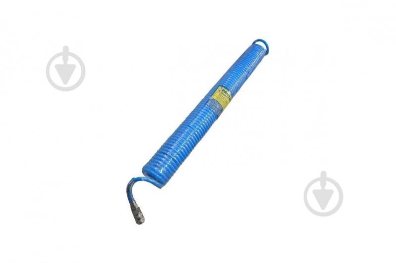 Шланг полиуретановый Partner витой полиуретановый 6.5 ммх10 мм с быстроразъемными наконечниками 1/4'' 10 м - фото 2 Шланг полиуретановый Partner витой полиуретановый 6.5 ммх10 мм с быстроразъемными наконечниками 1/4'' 10 м - фото 2