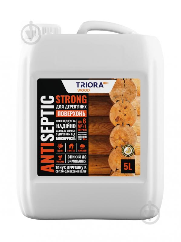 Антисептик Triora для деревини ANTISEPTIC STRONG 10 л - фото 1