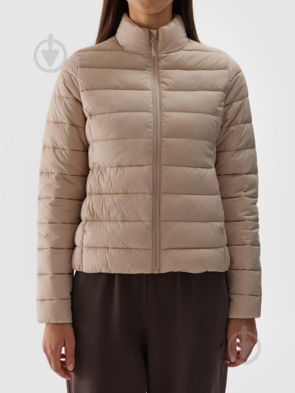 Куртка жіноча демісезонна 4F DOWN JACKET F467 4FWAW24TDJAF467-83S р.S бежева - фото 6