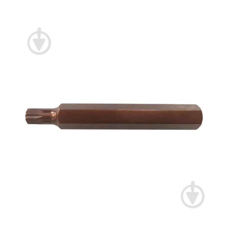 Бита Forsage 12-лучевая SPLINE M14х75 ммL 10 мм 1 шт. F-1787514 Premium - фото 1 Бита Forsage 12-лучевая SPLINE M14х75 ммL 10 мм 1 шт. F-1787514 Premium - фото 1