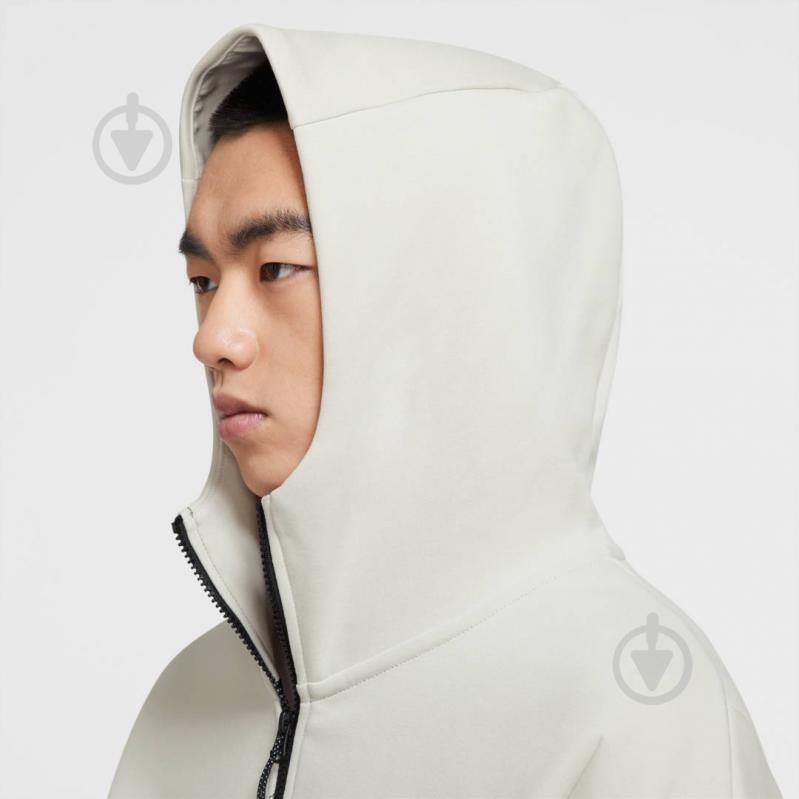 Джемпер Nike M NSW TCH FLC HOODIE FZ WR CU4489-072 р. 2XL бежевий - фото 3