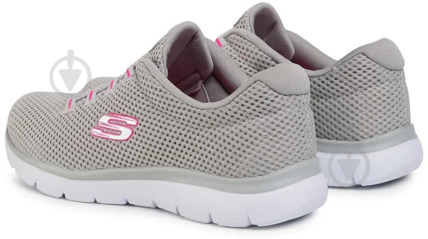 Кроссовки женские демисезонные Skechers 12985 GYHP р.39,5 серые - фото 3