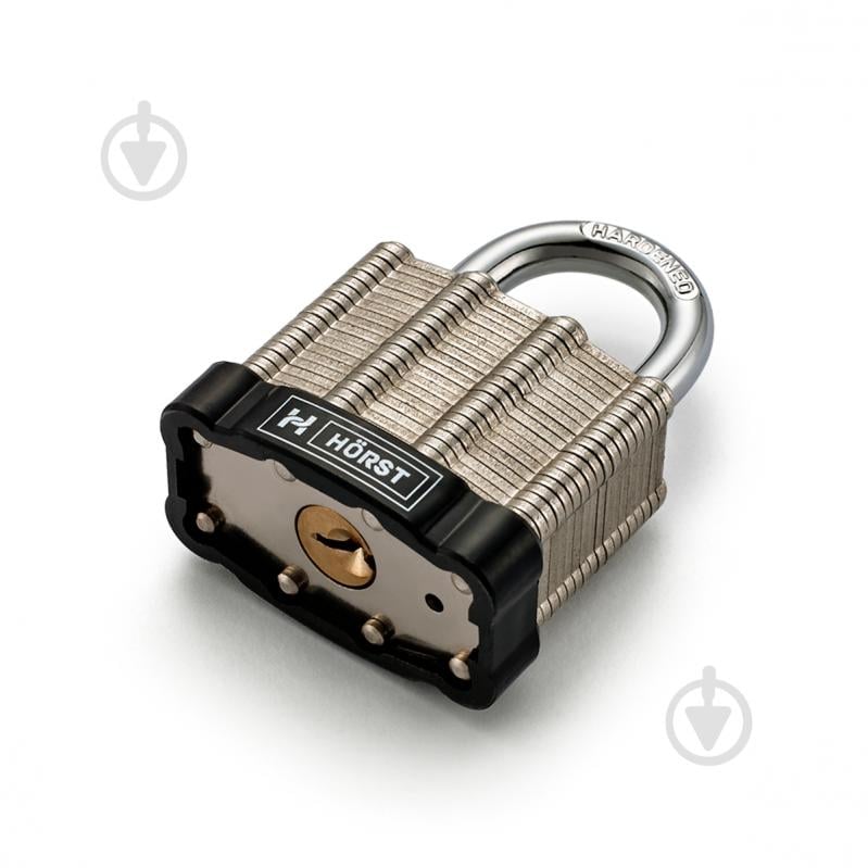 Замок навесной MVM HR-LS-30E открытый (амбарный) - фото 2