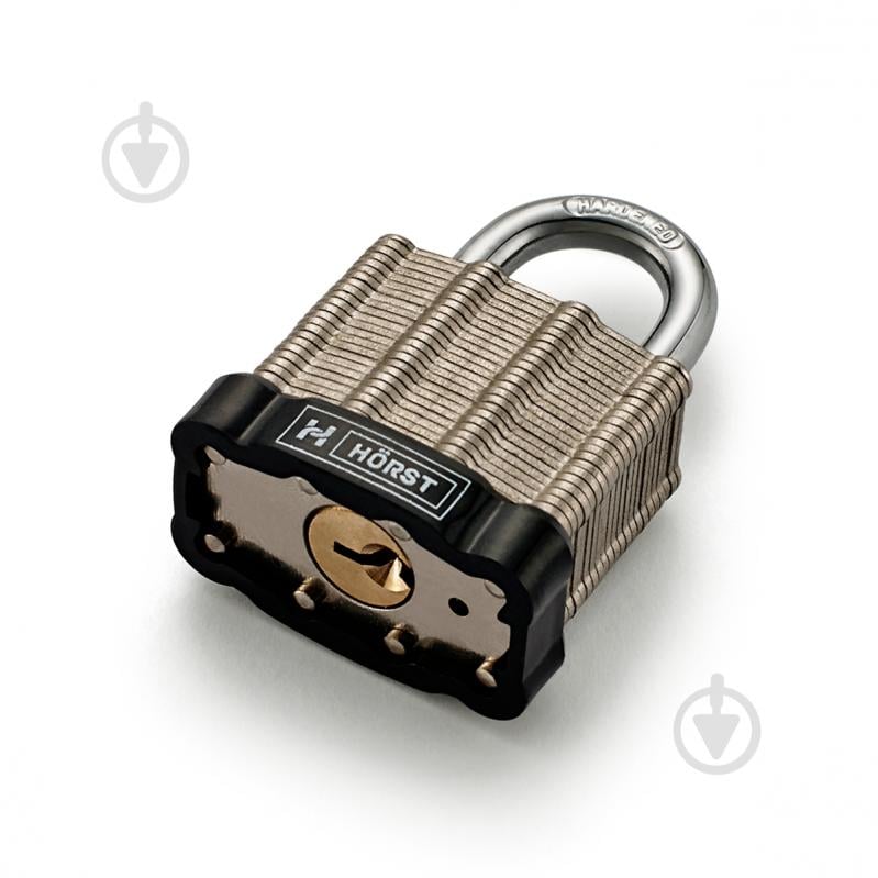 Замок навесной MVM HR-LS-40E открытый (амбарный) - фото 2