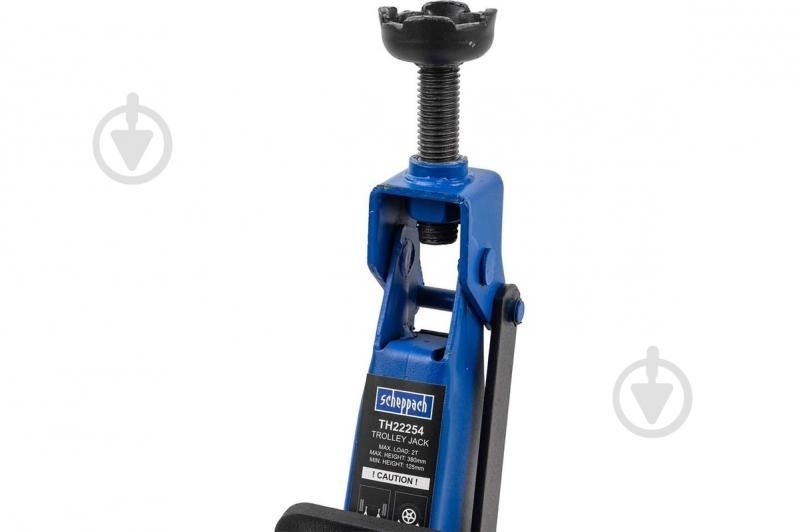 Домкрат гидравлический подкатной Scheppach (h min 125 мм, h max 380 мм) 2 т - фото 3 Домкрат гидравлический подкатной Scheppach (h min 125 мм, h max 380 мм) 2 т - фото 3