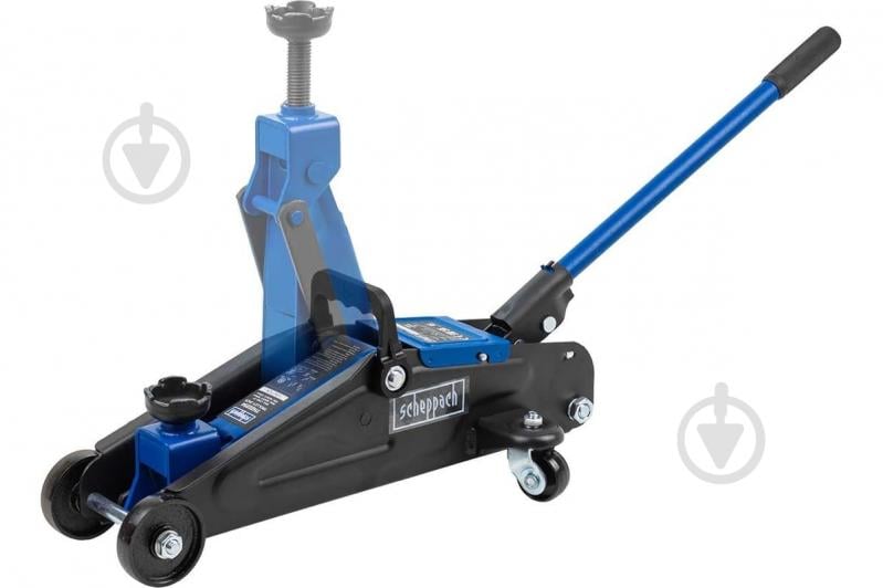 Домкрат гидравлический подкатной Scheppach (h min 125 мм, h max 380 мм) 2 т - фото 2 Домкрат гидравлический подкатной Scheppach (h min 125 мм, h max 380 мм) 2 т - фото 2