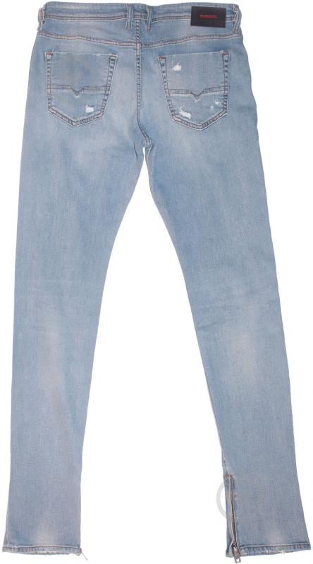 Джинси Diesel DEEPZIP L.34 PANTALONI 00SAMG 084NU-1 р. 32-34 блакитний - фото 2