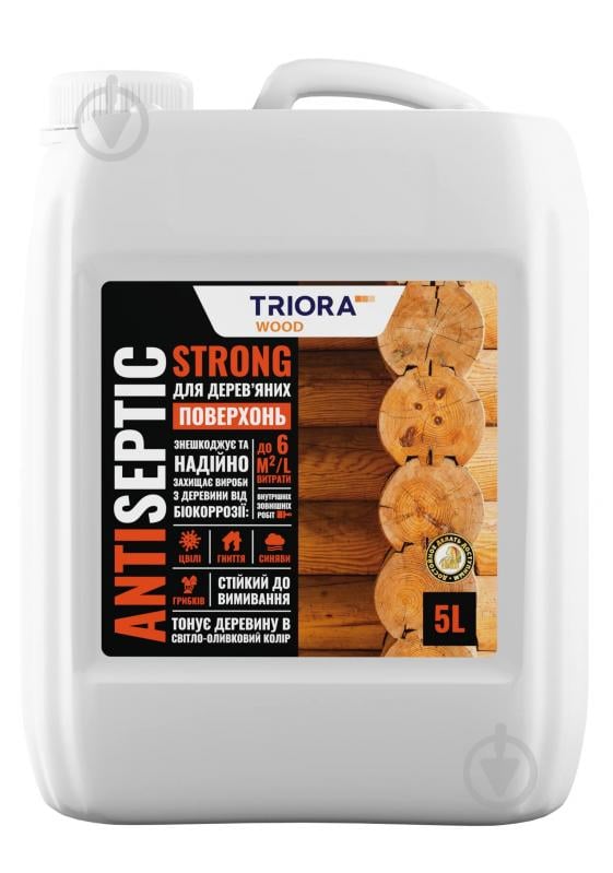 Антисептик Triora для древесины ANTISEPTIC STRONG 5 л - фото 1