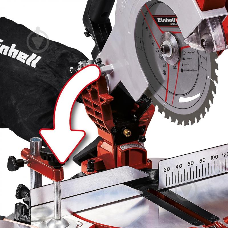 Пила торцовочная Einhell TE-MS 18/210 Li - фото 10