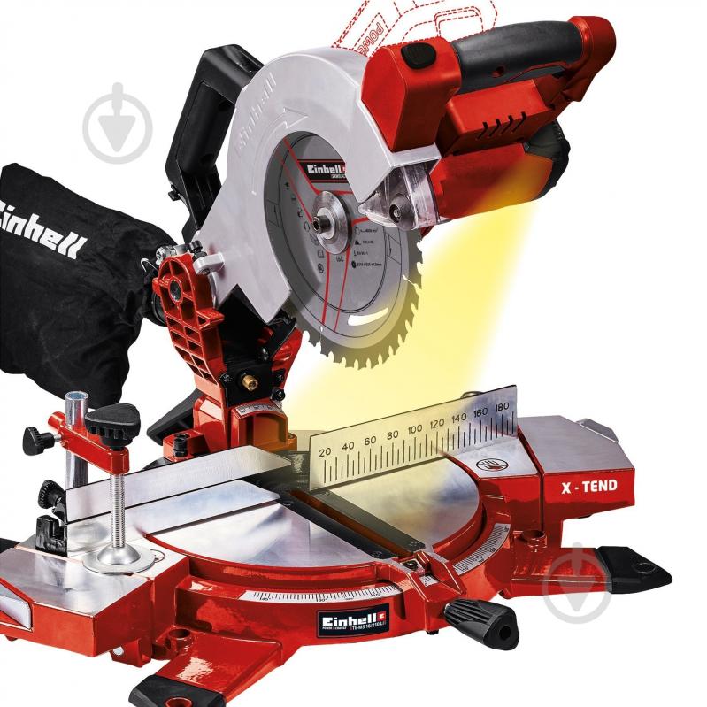 Пила торцовочная Einhell TE-MS 18/210 Li - фото 8